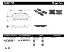 Load image into Gallery viewer, STOPTECH PERFORMANCE 02-03 WRX REAR BRAKE PADS, 309.07700 - eliteracefab.com