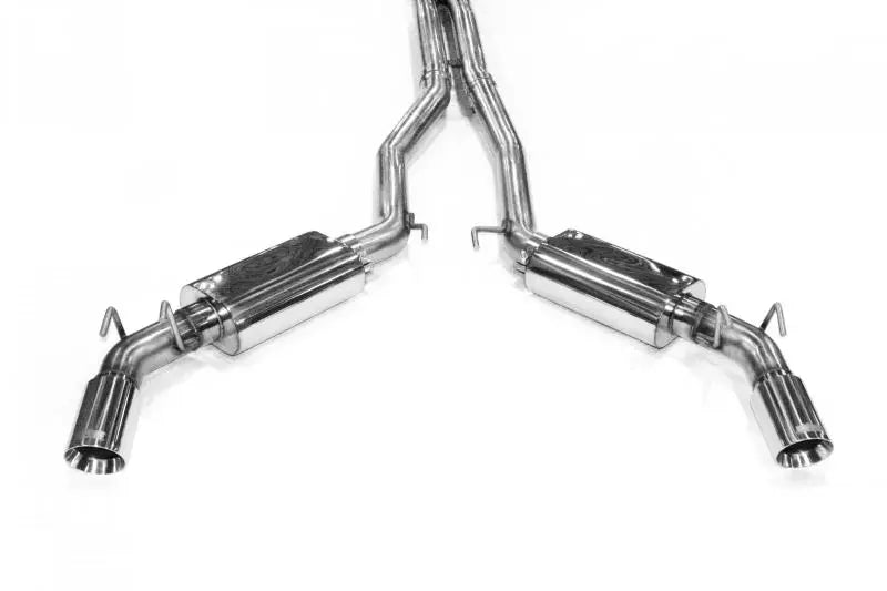 KOOKS 3" CAT BACK EXHAUST SYSTEM W/DUAL POLISHED TIPS (10-15 CAMARO SS) - eliteracefab.com