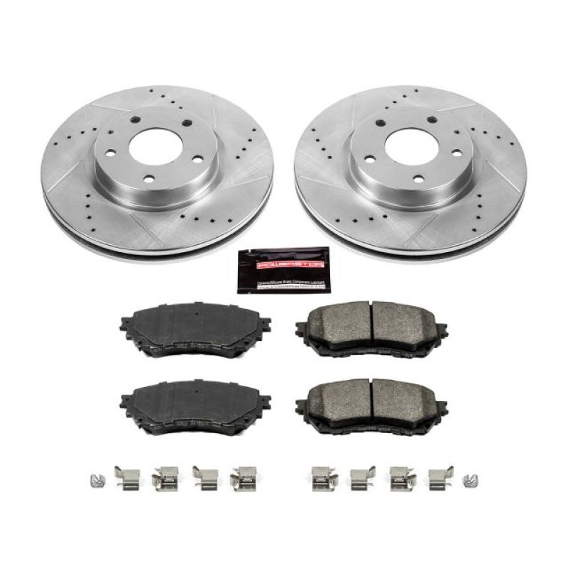 Power Stop 14-18 Mazda 6 Front Z23 Evolution Sport Brake Kit - eliteracefab.com