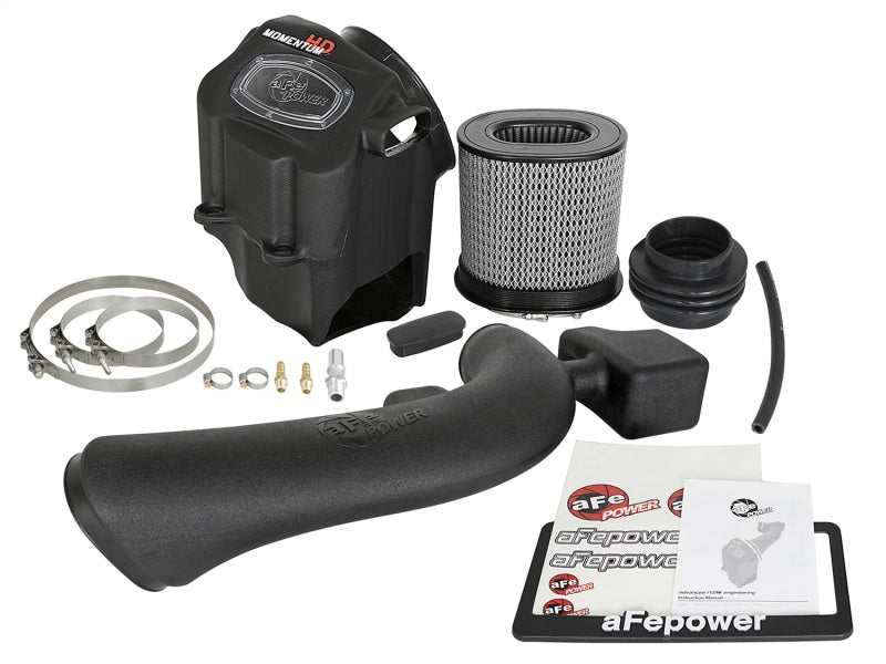 aFe Momentum GT Pro DRY S Cold Air Intake System 2017 Ford Superduty V8-6.2L - eliteracefab.com