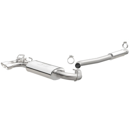 MagnaFlow CB SS 2.5/3in Dual Straight DS Rear Ext 3in Tip 12-15 BMW 328i /428i 2.0L Coupe Sedan Magnaflow
