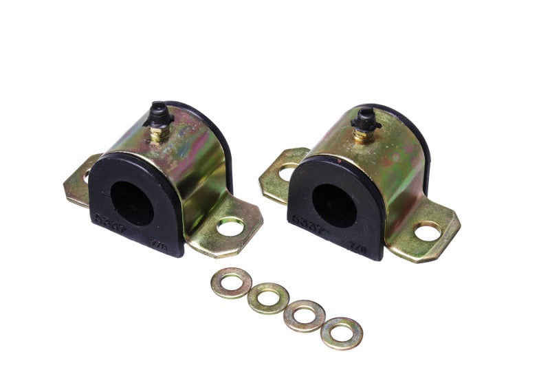 Energy Suspension 93-98 Toyota Supra Black 22mm Rear Sway Bar Frame Bushings - eliteracefab.com