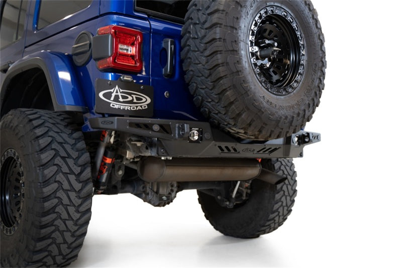 Addictive Desert Designs 18-23 Jeep Wrangler JL Stealth Fighter Rear Bumper Addictive Desert Designs