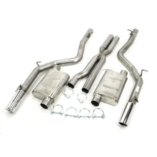 Load image into Gallery viewer, JBA 12-14 Chrysler 300C SRT8 6.1L/6.4L 409SS Dual Rear Exit Cat-Back Exhaust JBA