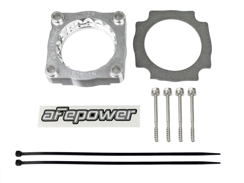 aFe Silver Bullet Throttle Body Spacer 12-15 BMW 328i (F30) L4-2.0L N20/N26 - eliteracefab.com