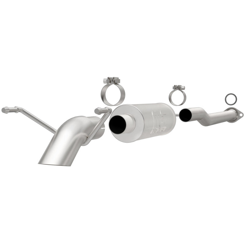 MagnaFlow 13-14 Toyota Tacoma V6 4.0L Turn Down in Front of Rear Tire SS Catback Perf Exhaust - eliteracefab.com