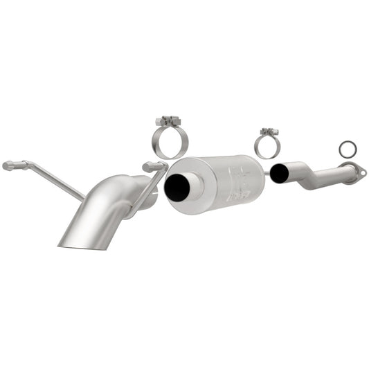 MagnaFlow 13-14 Toyota Tacoma V6 4.0L Turn Down in Front of Rear Tire SS Catback Perf Exhaust - eliteracefab.com