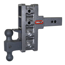 Load image into Gallery viewer, Gen-Y Mega Duty 2.5in Shank 6in Offset Drop 32K Hitch w/GH-0161 Dual-Ball/GH-0162 Pintle Lock