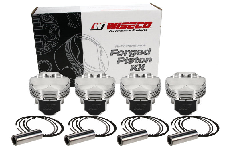 Wiseco Toyota 4AG 4V Domed +5.9cc (6506M82 Piston Shelf Stock Kit - eliteracefab.com