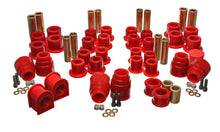 Load image into Gallery viewer, Energy Suspension 00-04 Ford Excursion 4WD Red Hyper-flex Master Bushing Set - eliteracefab.com