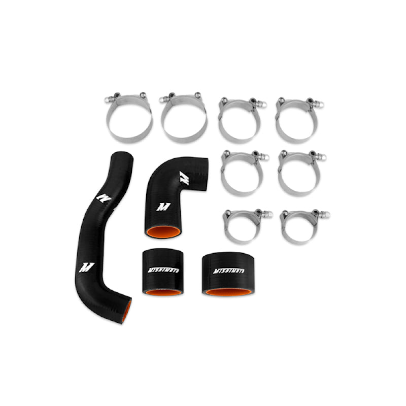 Mishimoto 04-07 Subaru WRX STI (STI only) JDM Black Silicone Intercooler Hoses - eliteracefab.com