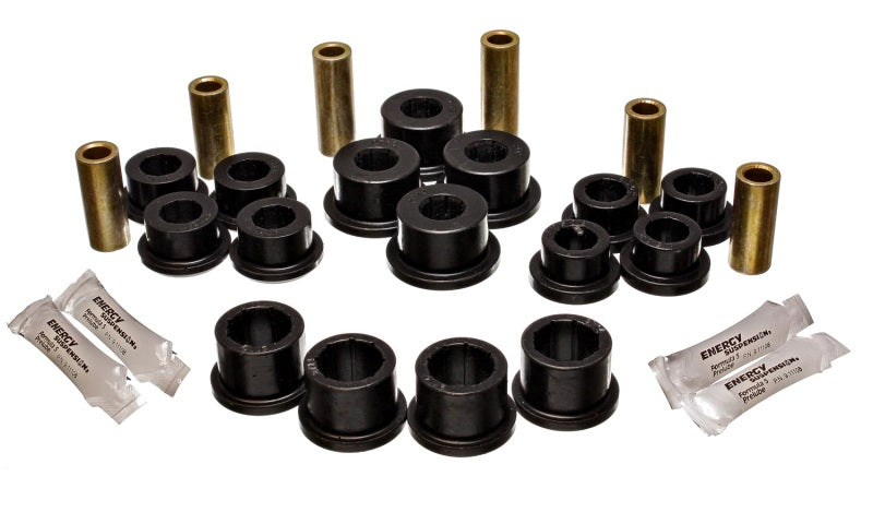 Energy Suspension 04-07 Mazda RX8 Black Rear Lateral/Trailing Arm Bushings - eliteracefab.com