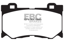 Load image into Gallery viewer, EBC 08-15 Infiniti G37 3.7 Greenstuff Front Brake Pads - eliteracefab.com