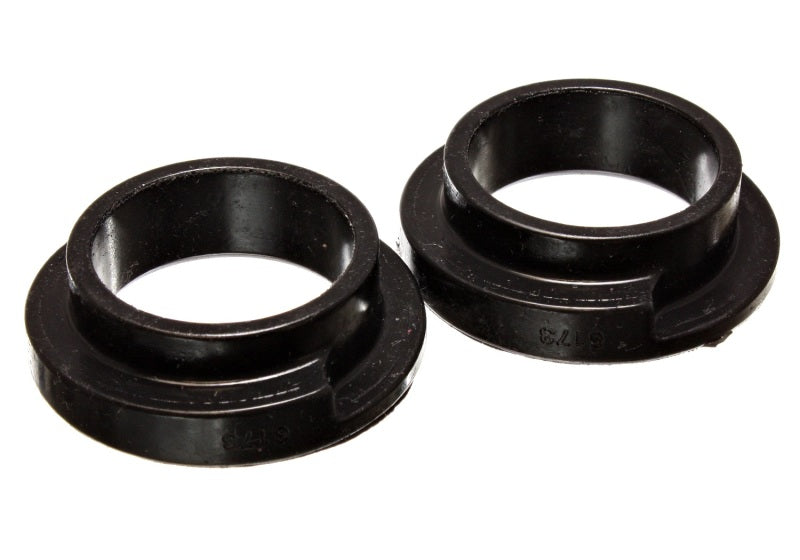 Energy Suspension Universal 2 1/8in ID 2 1/2in OD 5/8in H Black Coil Spring Isolators (2 per set) - eliteracefab.com