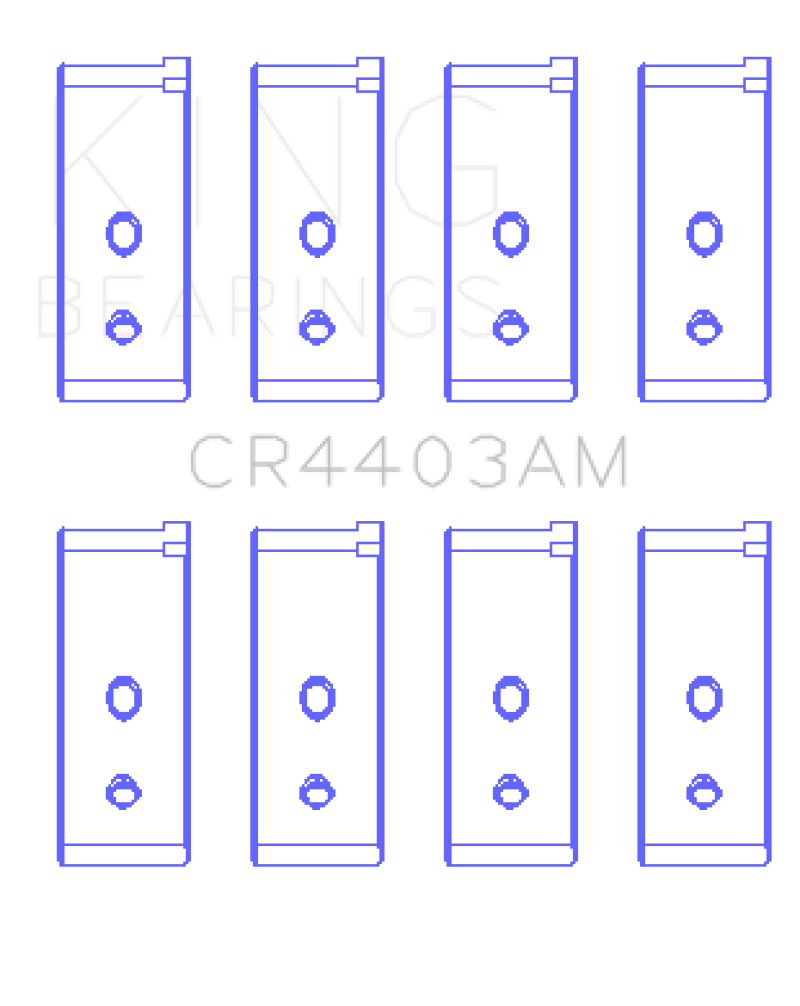 King Austin/MG B-Series (Size Standard) Connecting Rod Bearing Set