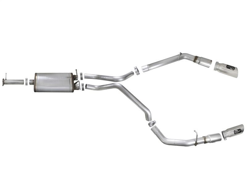 aFe MACH Force-Xp 3in 409 SS Cat-Back Exhaust 2019 RAM 1500 V8-5.7L w/ Polished Tip aFe