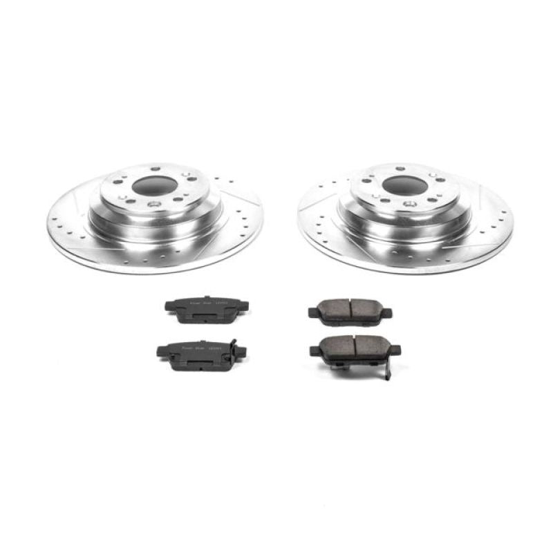 Power Stop 09-14 Acura TL Rear Z23 Evolution Sport Brake Kit - eliteracefab.com