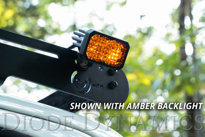 Diode Dynamics Stage Series 2 In LED Pod Sport - Yellow Driving Standard ABL (Pair) Diode Dynamics