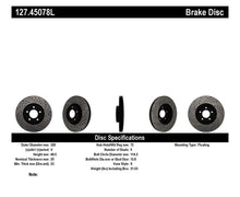 Load image into Gallery viewer, StopTech 07-09 Mazda 3 Left Front Slotted &amp; Drilled Rotors - eliteracefab.com