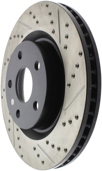 StopTech 08-09 Pontiac G8 Slotted & Drilled Front Left Rotor Stoptech