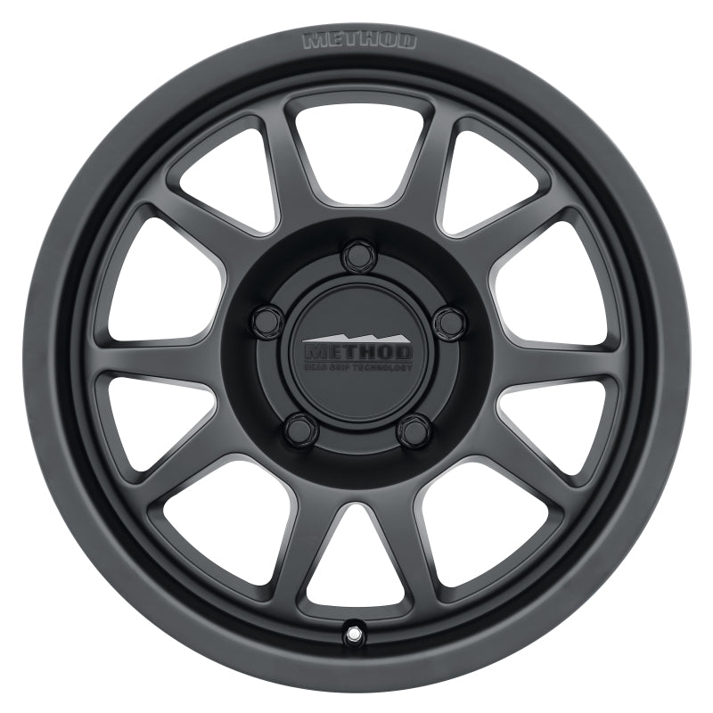 Method MR702 17x8.5 0mm Offset 5x5 71.5mm CB Matte Black Wheel - eliteracefab.com