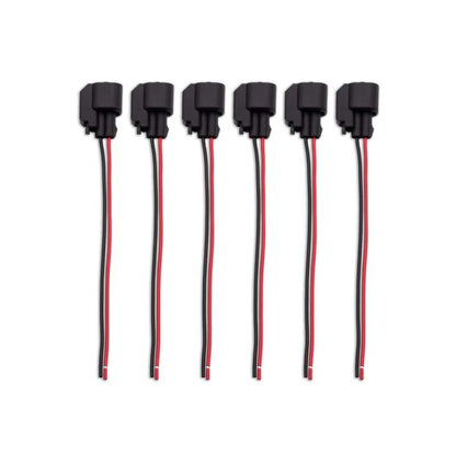 BLOX Racing Injector Pigtail Ev14 Female - Set Of 6 - eliteracefab.com