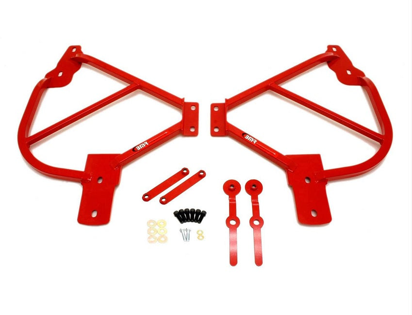 BMR CAMARO SUBFRAME CONNECTORS RED ( 2010-2015 ) - eliteracefab.com