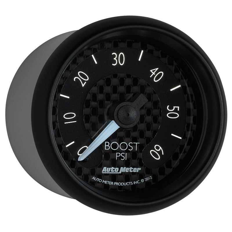 Autometer GT Series 52mm Mechanical 0-60 psi Boost Gauge 8005