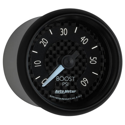 Autometer GT Series 52mm Mechanical 0-60 psi Boost Gauge 8005