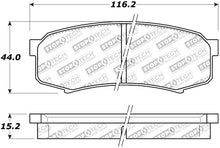 Load image into Gallery viewer, StopTech Street Brake Pads - Rear - eliteracefab.com