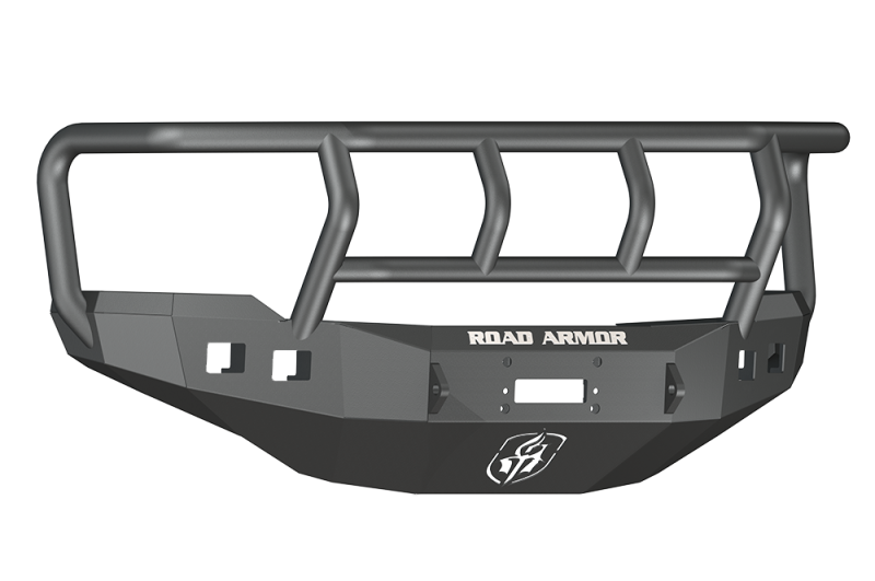 Road Armor 11-14 Chevy 2500 Stealth Front Winch Bumper w/Titan II Guard - Tex Blk Road Armor