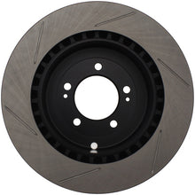 Load image into Gallery viewer, StopTech Power Slot 08-09 Evo 10 Slotted Left Rear Rotor - eliteracefab.com