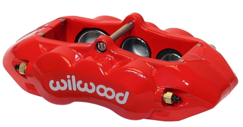 Wilwood Caliper-D8-6 L/H Front Red 1.88/1.38/1.25in Pistons 1.25in Disc Wilwood