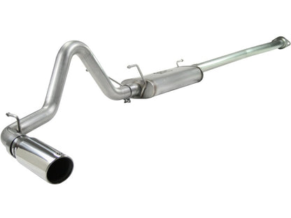 aFe MACHForce XP 2.5in 409SS Cat Back Exhaust w/ 304SS Polished Tip 05-13 Toyota Tacoma V6 4.0L aFe