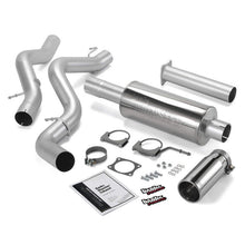 Load image into Gallery viewer, Banks Power 02-05 Chevy 6.6L SCLB Monster Exhaust System - SS Single Exhaust w/ Chrome Tip