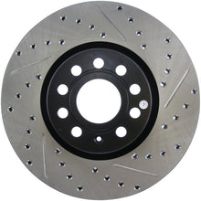 Load image into Gallery viewer, StopTech Slotted &amp; Drilled Sport Brake Rotor - eliteracefab.com