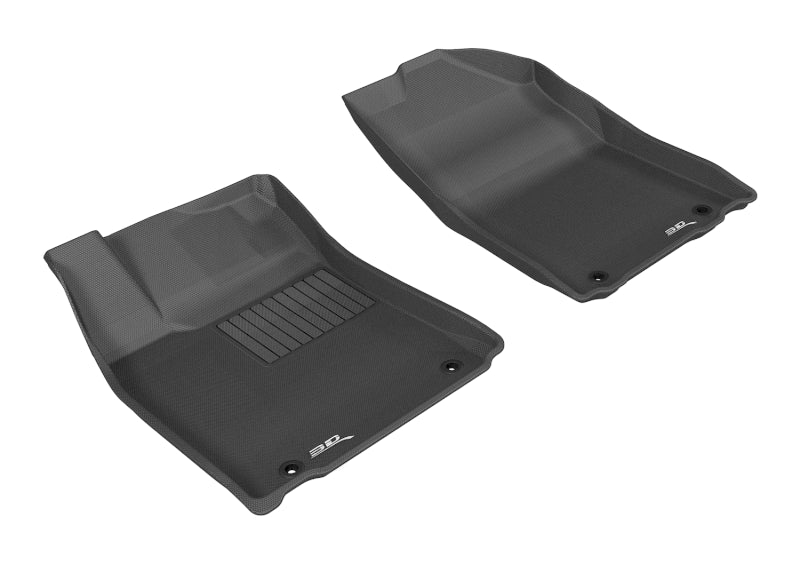 3D MAXpider L1LX02711509 2013-2018 Lexus ES/ES Hybrid Kagu 1st Row Floormat - Black
