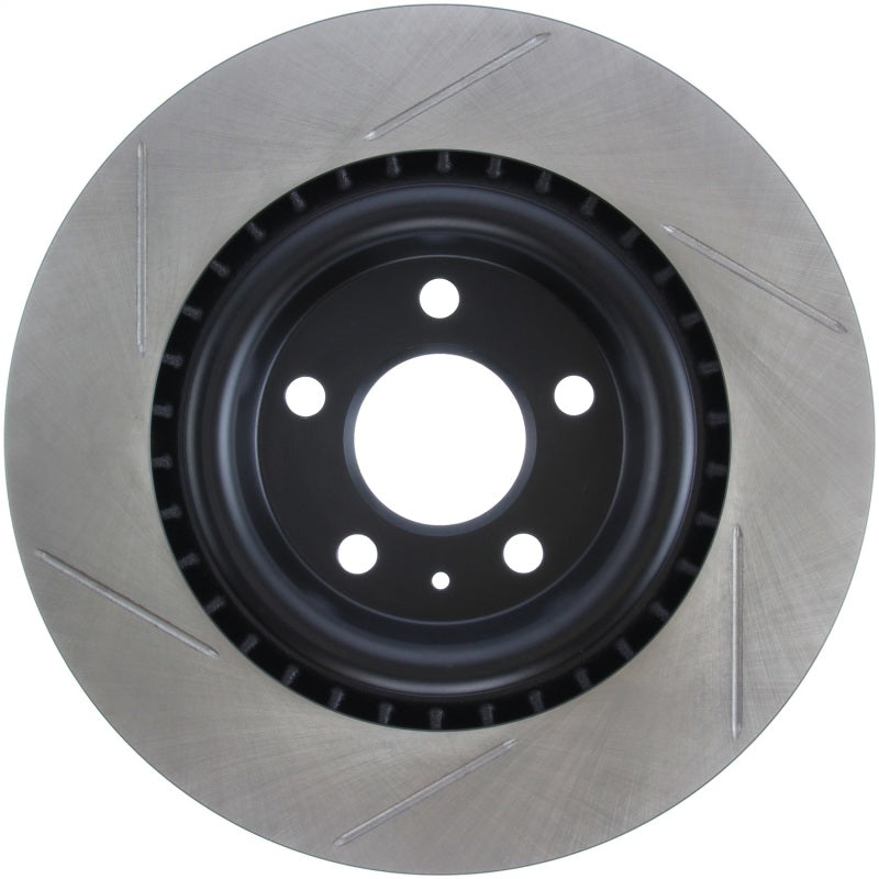 STOPTECH POWER SLOT 12-13 AUDI A6 QUATTRO/11-12 A7 QUATTRO / 10-13 S4 REAR LEFT SLOTTED ROTOR, 126.33137SL - eliteracefab.com