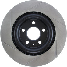 Load image into Gallery viewer, STOPTECH POWER SLOT 12-13 AUDI A6 QUATTRO/11-12 A7 QUATTRO / 10-13 S4 REAR LEFT SLOTTED ROTOR, 126.33137SL - eliteracefab.com