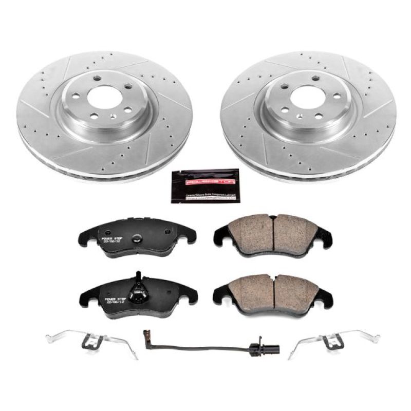 Power Stop 14-18 Audi A6 Front Z23 Evolution Sport Brake Kit PowerStop