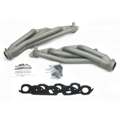 JBA 96-00 GM Truck 7.4L Voretc w/EGR & A.I.R. 1-3/4in Primary Ti Ctd Cat4Ward Header JBA