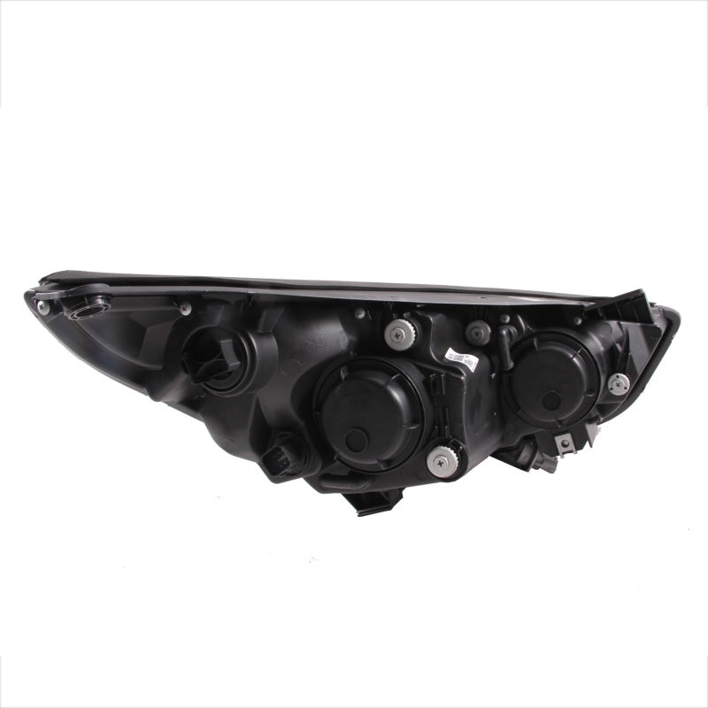 ANZO USA Kia Sorento Projector Headlights W/ Halo Black Ccfl; 2011-2013 - eliteracefab.com
