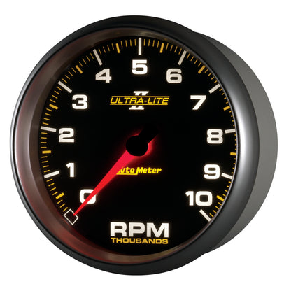 Autometer Ultra-Lite II 5 Inch 10000 RPM In-Dash Tachometer 4998