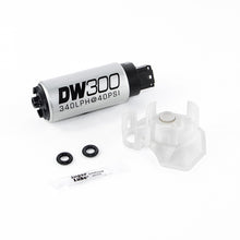 Load image into Gallery viewer, DeatschWerks 340lph DW300C Compact Fuel Pump w/Install Kit 08-15 Mitsubishi EVO X (w/o Clips) - eliteracefab.com