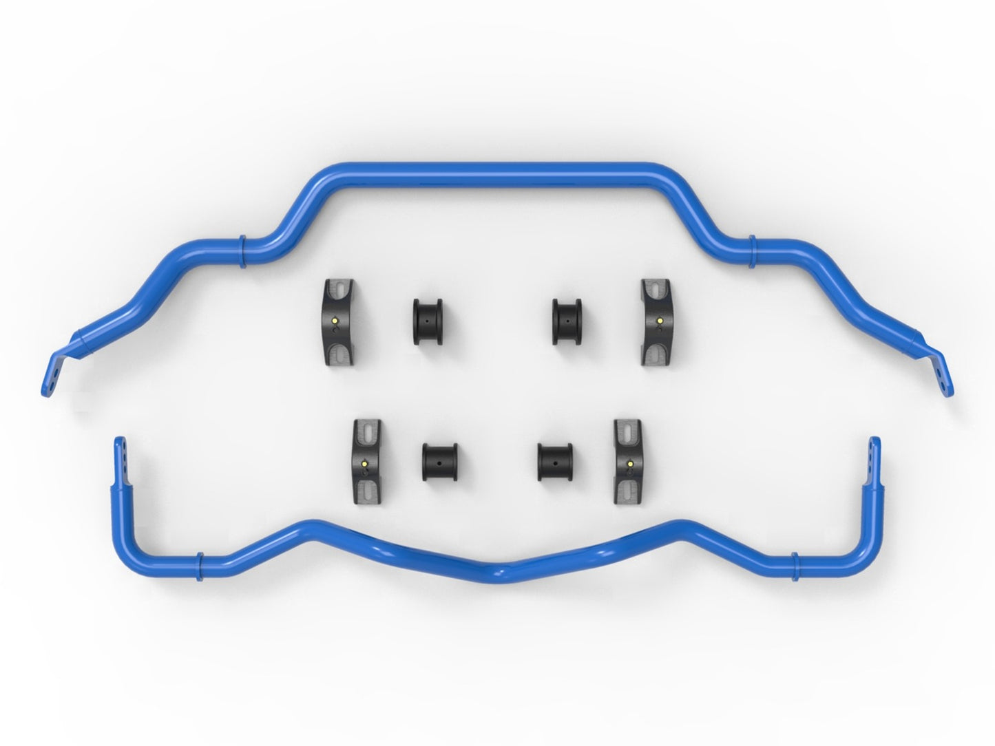 aFe 09-20 Nissan 370Z V6-3.7L Front and Rear Control Sway Bar Set - Blue - eliteracefab.com