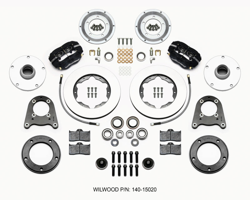 Wilwood Forged Dynalite-M Front Kit 10.75in 1950-1955 MG-TD/TF Wilwood