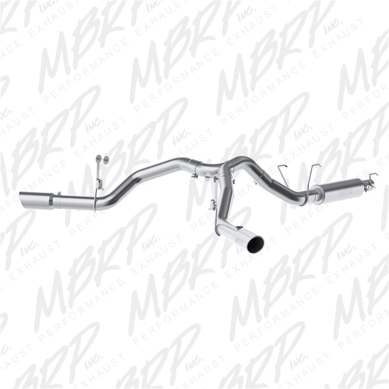 MBRP 14-16 Ram 2500 6.4L 4in 409 SS Dual Side Split Outlet Cat Back Exhaust - eliteracefab.com