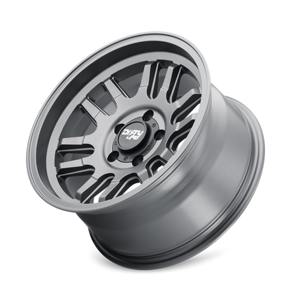 Dirty Life 9310 Canyon 17x9 / 5x127 BP / -12mm Offset / 71.5mm Hub Satin Graphite Wheel Dirty Life