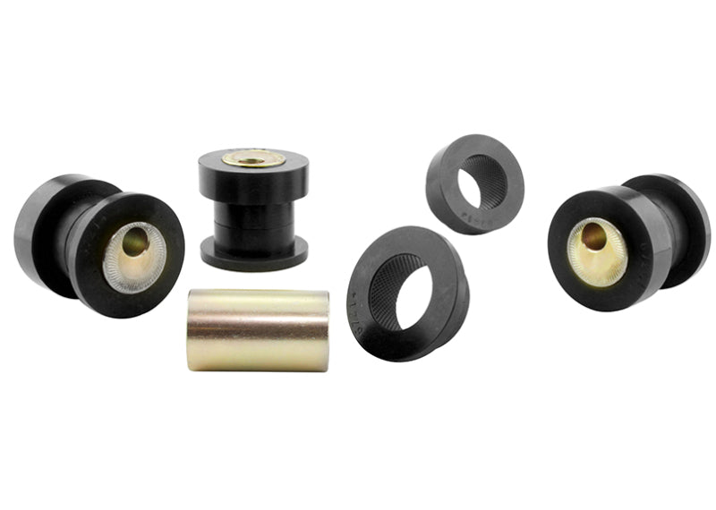 Whiteline 05+ BMW 1 Series/3/05-10/11 3 Series Fr Radius/Strut Rod-to Chassis Bushing (+/- 0.5 Deg) - eliteracefab.com