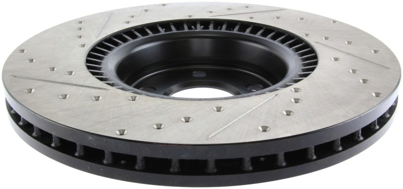 StopTech Slotted & Drilled Sport Brake Rotor - eliteracefab.com